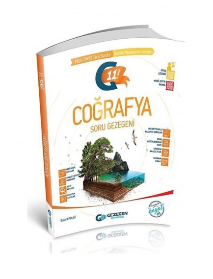 Gezegen Yayınları 11. Sınıf Coğrafya  Soru Bankası