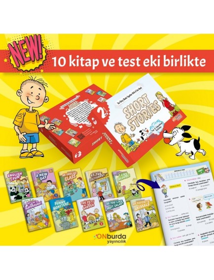 2. Sınıf Short Stories (10 Kitap) - Kolektif - Onburda Yayınları