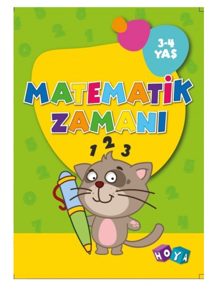 Matematik Zamanı 3/4 Yaş - Sera Kılıçlar - Hoya Yayınları