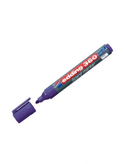 Edding Tahta Kalemi Cap Off Mor (E-360)