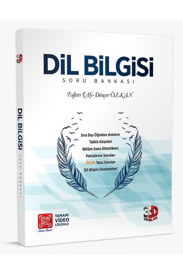 3D Yayınları Tyt-Ayt Dil Bilgisi Soru Bankası