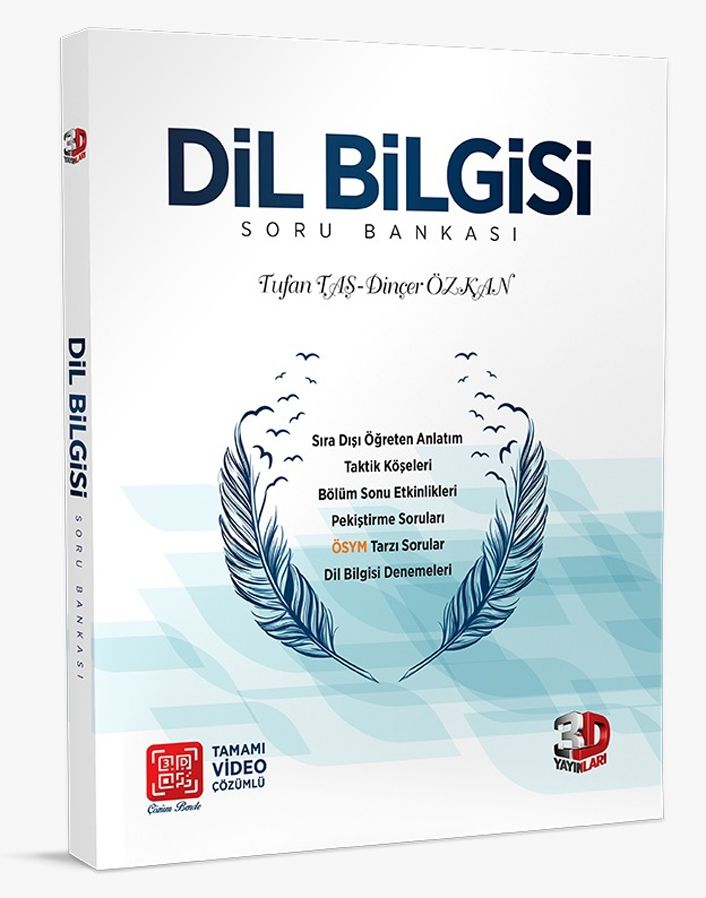 3D Yayınları Tyt-Ayt Dil Bilgisi Soru Bankası