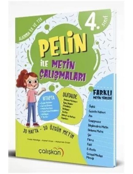 Mucit Yayınları 4. Sınıf Pelin İle Metin Çalışmaları