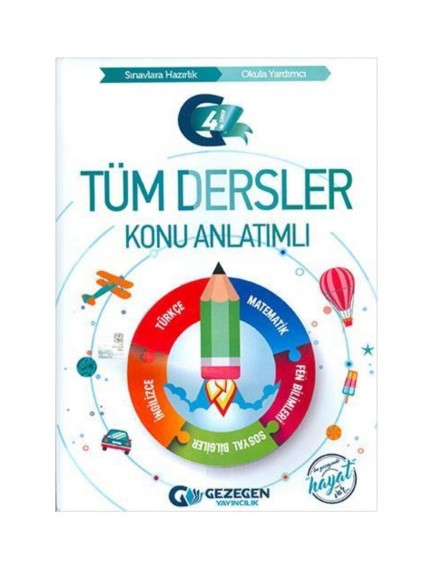 Gezegen Yayınları 4. Sınıf Tüm Dersler Konu Anlatımlı