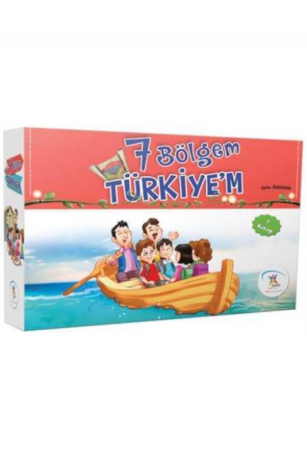 7 Bölgem TürkiyeM - Zafer Özdemir - 5 Renk Yayınları