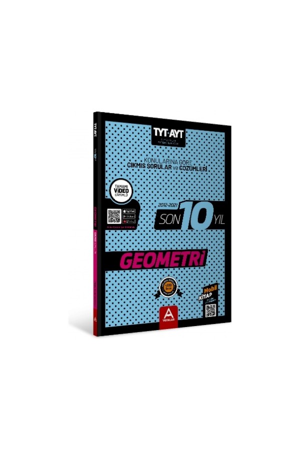 A Yayınları Tyt-Ayt Geometri Son 10 Yıl Soru Ve Çözümleri