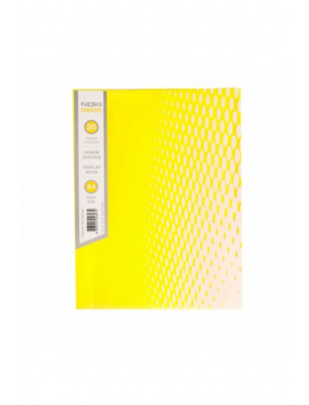 Noki Neon Seri Sarı 30'Lu Sunum Dosyası 64130N-030