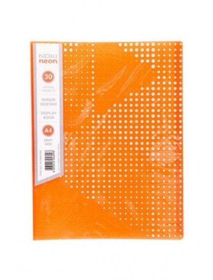 Noki Neon Seri Turuncu 30'Lu Sunum Dosyası 64130N-040