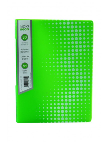 Noki Neon Seri Yeşil 30'Lu Sunum Dosyası 64130N-160