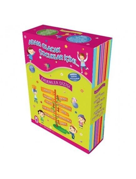 Adam Olacak Çocuklar İçin Erdemler Dizisi (10 Kitap) - Kolektif - Timaş Yayınları