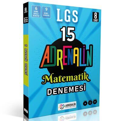 Adrenalin Yayınları 8. Sınıf Matematik 15 Branş Denemesi