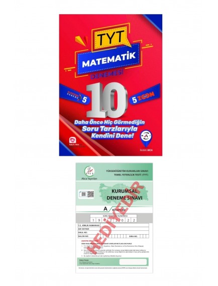Akca Yayınları Tyt Matematik 10’Lu Denemeleri