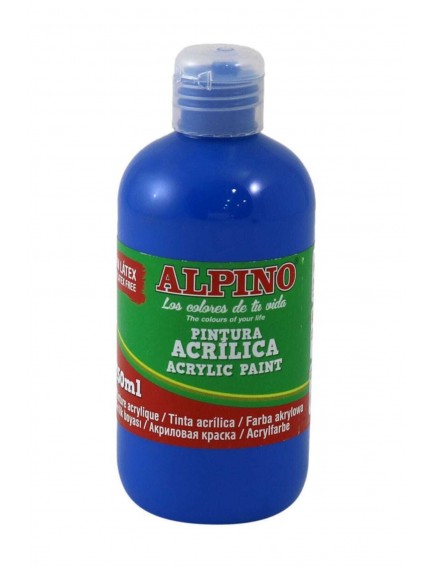 Alpino 250Ml Koyu Mavi Akrilik Boya Dv-031