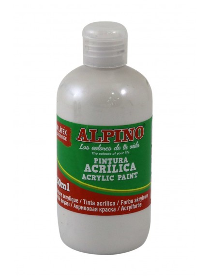 Alpino 250Ml Metalik Sedef Akrilik Boya Dv-0120