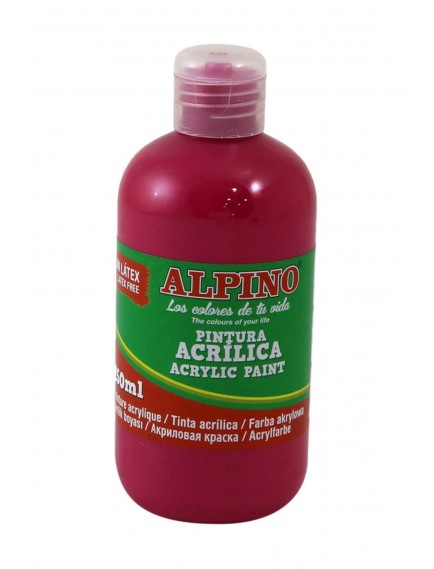 Alpino 250Ml Pembe Akrilik Boya Dv-025