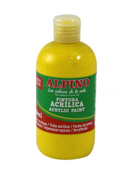 Alpino 250Ml Sarı Akrilik Boya Dv-021