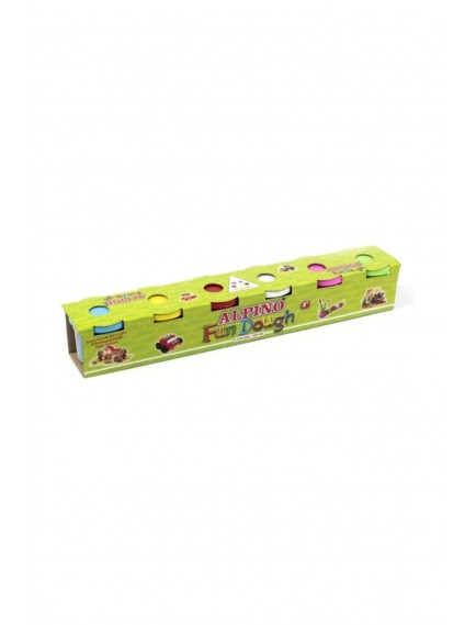 Alpino Fun Dough 600Gr 6'Lı Oyun Hamuru Dp-301