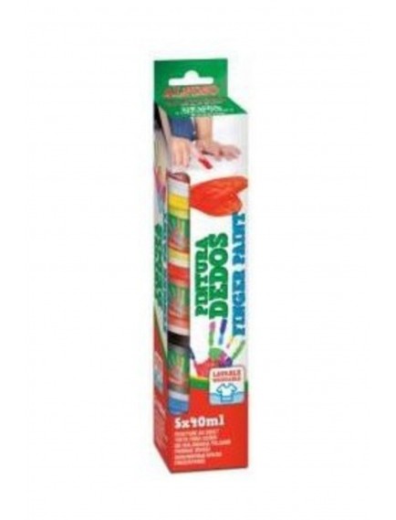 Alpino 5 Renk 40Ml Parmak Boyası Dd-010105