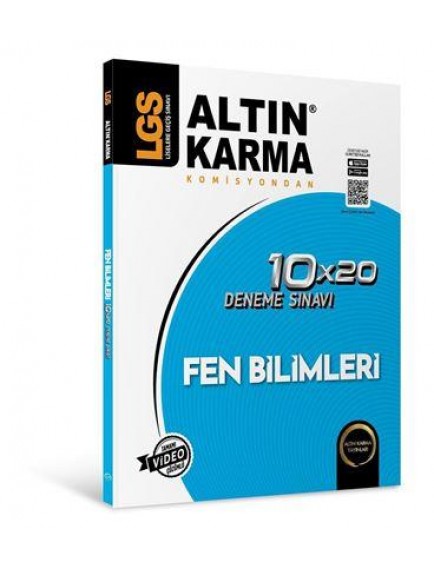 Altın Karma Yayınları 8. Sınıf Lgs Fen Bilimleri 10X20 Deneme