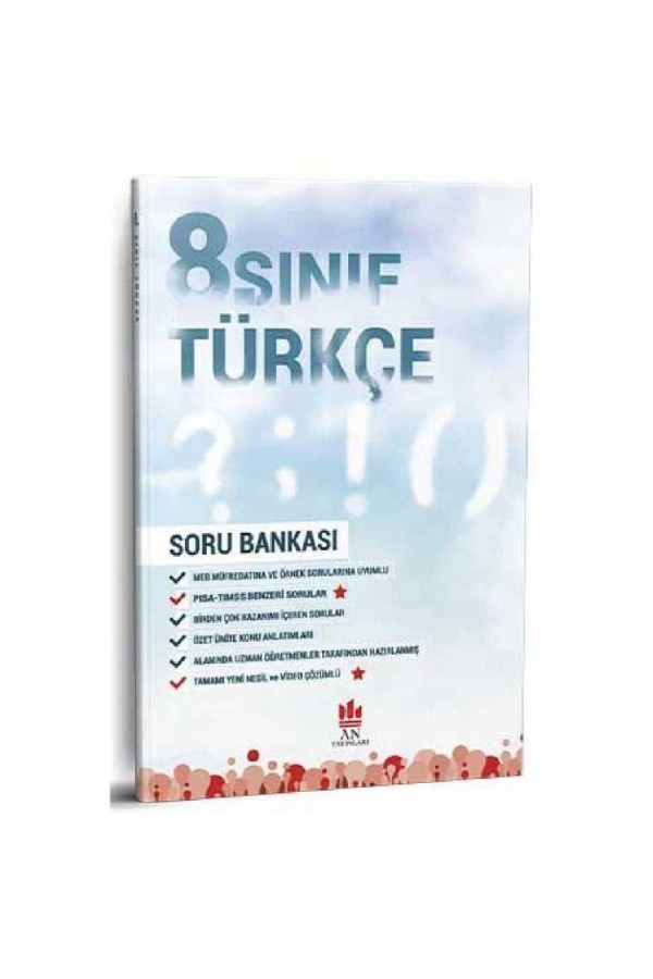 An Yayınları 8. Sınıf Türkçe Soru Bankası
