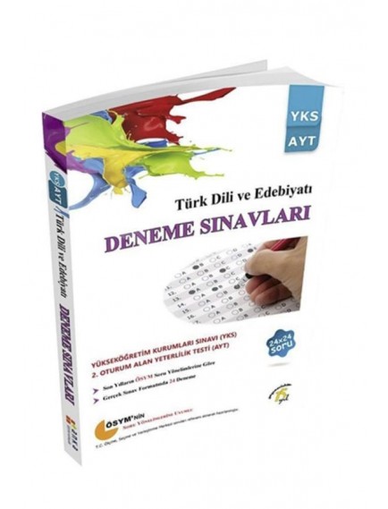 Anka Eğitim Yayınları Yks Ayt Türk Dili Ve Edebiyatı Deneme Sınavları 