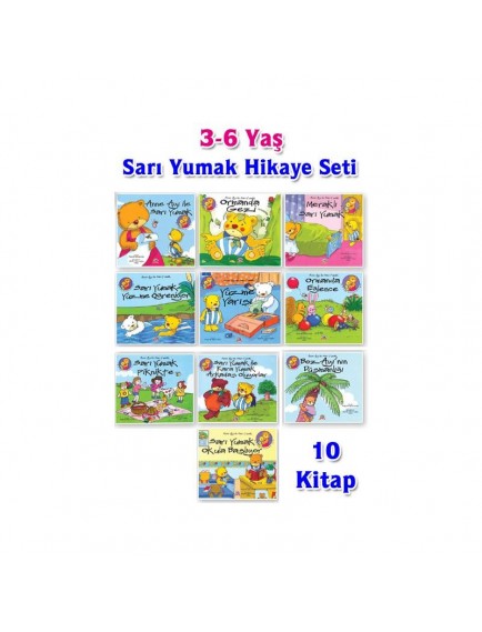 Anne Ayı – Sarı Yumak (10 Kitap) - Şükran Oğuzkan - Yapa Yayınları