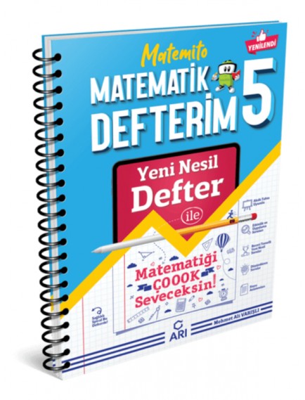 Arı Yayınları 5. Sınıf Matematik Matemito Defterim 