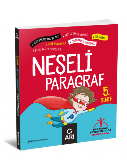 Arı Yayınları 5. Sınıf Neşeli Paragraf Kitabı 