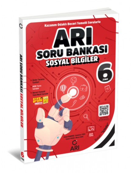 Arı Yayınları 6. Sınıf Sosyal Bilgiler Soru Bankası 