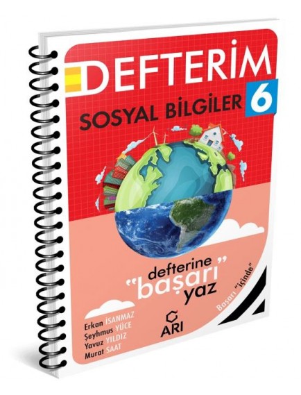 Arı Yayınları 6. Sınıf Sosyal Bilgiler Sosyalimo Defterim