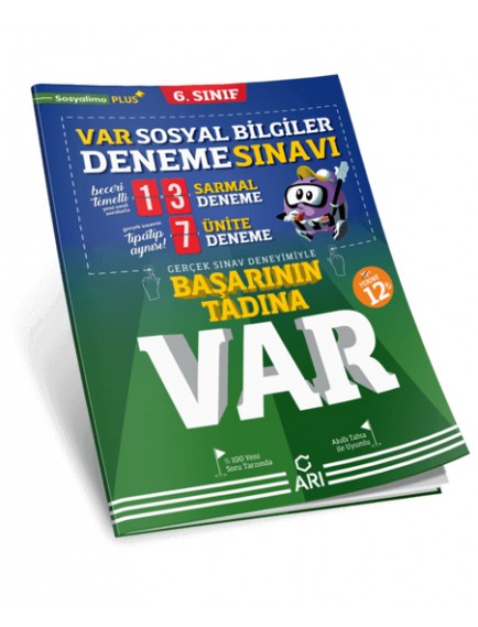 Arı Yayınları 6. Sınıf Sosyal Bilgiler Var Deneme