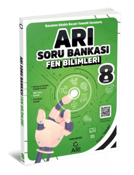 Arı Yayınları 8. Sınıf Fen Bilimleri Soru Bankası 