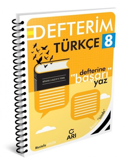 Arı Yayınları 8. Sınıf Türkçe Türkçemino Defterim