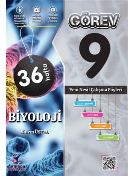Armada Yayınları 9. Sınıf Görev Biyoloji Yeni Nesil Çalışma Föyleri