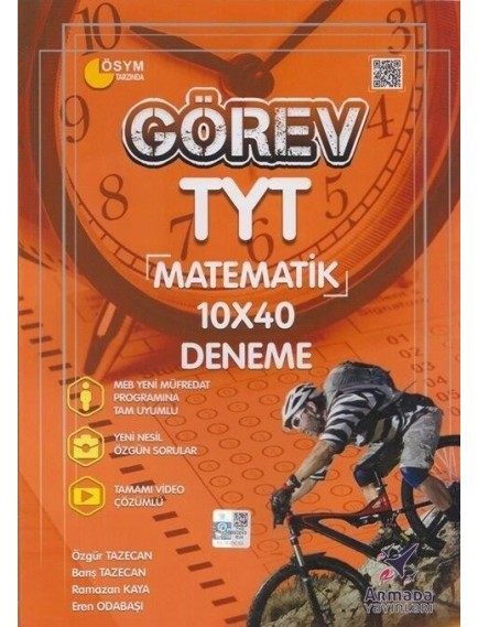 Armada Yayınları Tyt Matematik Video Çözümlü 10'Lu Deneme