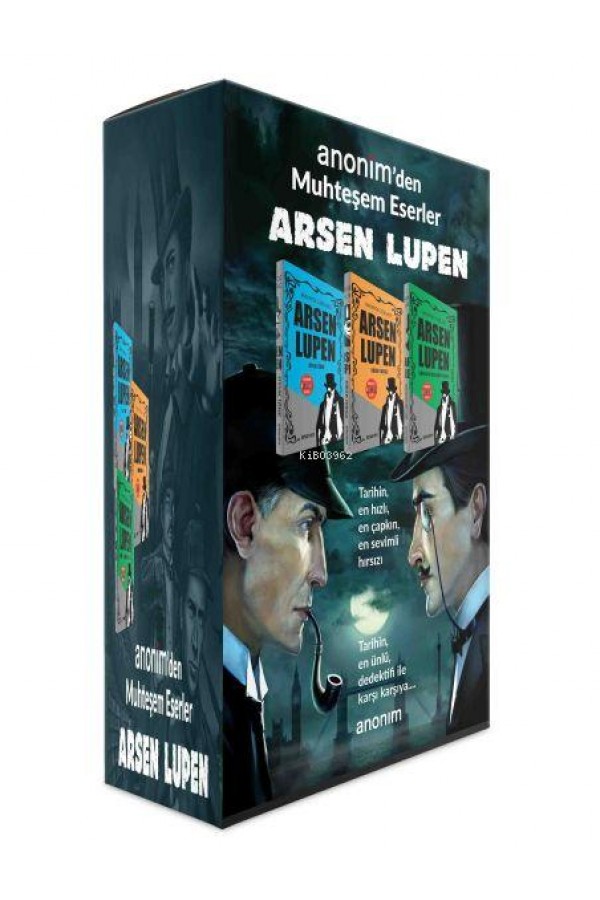 Arsen Lupen (3 Kitap Set) - Maurice Leblanc - Anonim Yayınları