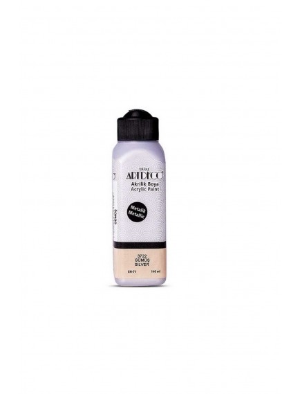Artdeco 140Ml Gümüş Akrilik Boya 71R-3722