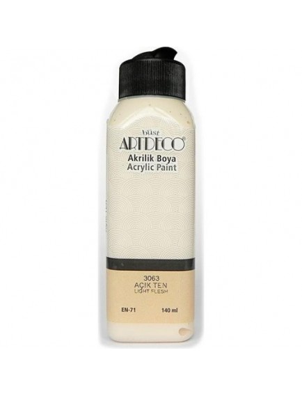 Artdeco 140Ml Açık Ten Akrilik Boya 3063