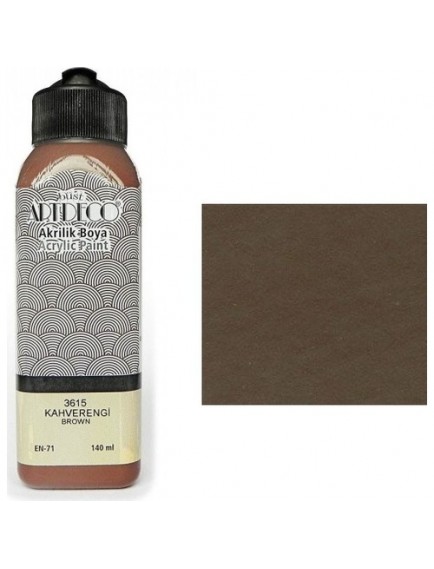 Artdeco 140Ml Kahverengi Akrilik Boya 3615