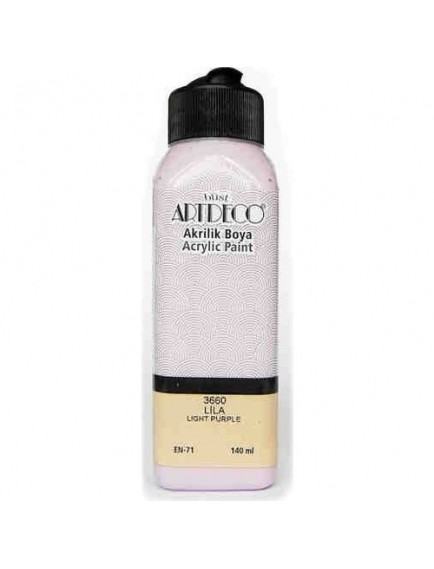 Artdeco 140Ml Lila Akrilik Boya 3660