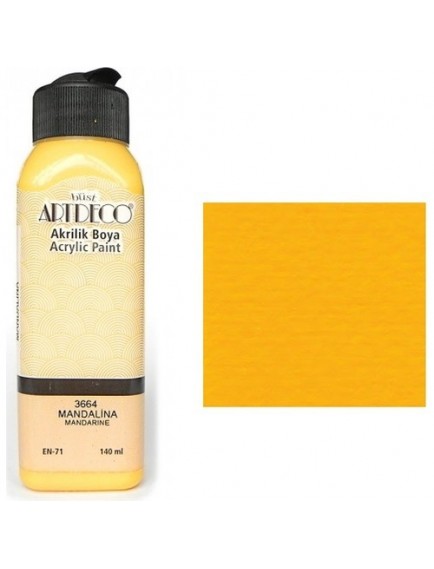 Artdeco 140Ml Mandalina Akrilik Boya 3664