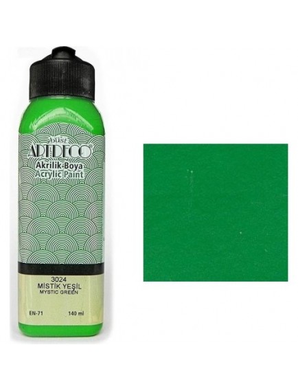 Artdeco 140Ml Mistik Yeşil Akrilik Boya 3024