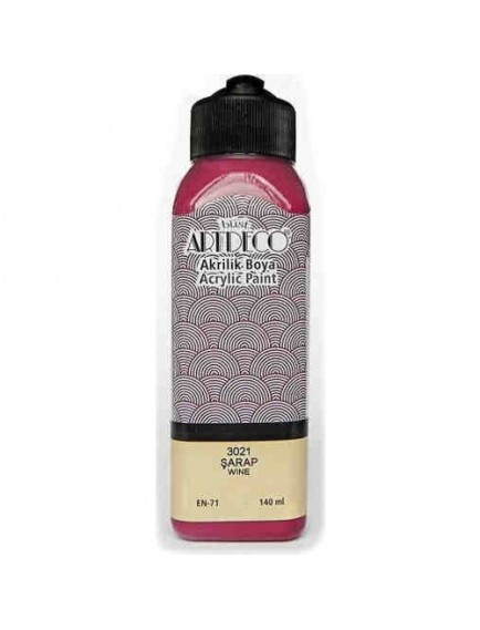 Artdeco 140Ml Şarap Akrilik Boya 3021