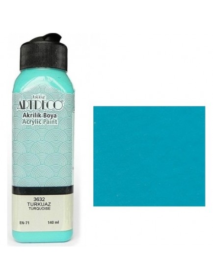 Artdeco 140Ml Turkuaz Akrilik Boya 3632