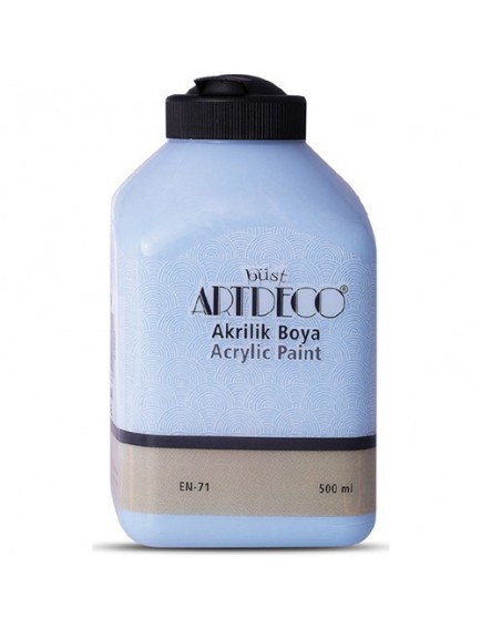 Artdeco 500Ml Bebek Mavi Akrilik Boya 3679