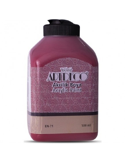 Artdeco 500Ml Bordo Akrilik Boya 3643