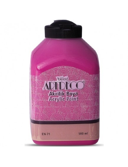 Artdeco 500Ml Fuşya Akrilik Boya 3653