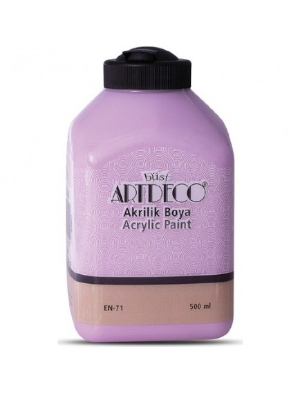 Artdeco 500Ml Lila Akrilik Boya 3660