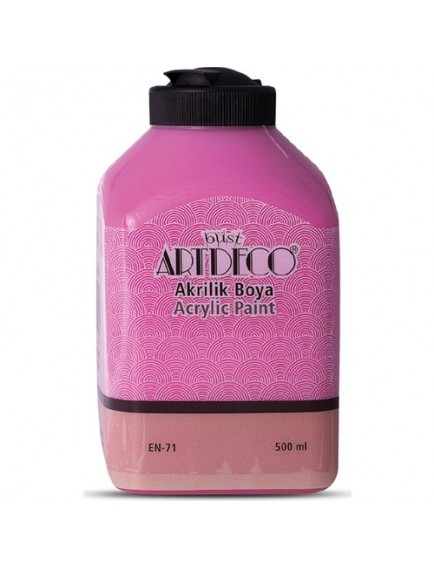 Artdeco 500Ml Şeker Pembe Akrilik Boya 3678