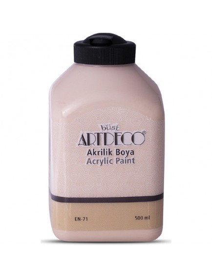 Artdeco 500Ml Sütlü Kahve Akrilik Boya 3654
